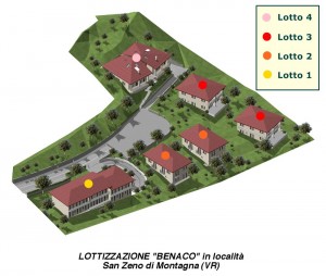 Rendering del Progetto Benaco a S. Zeno di Montagna